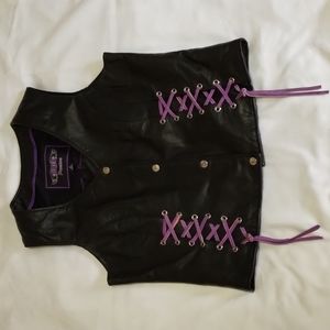 Unik premium vest Genuine leather